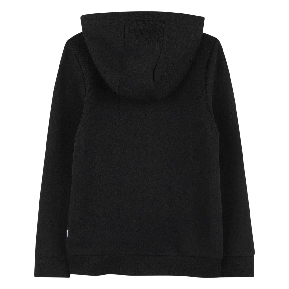 Black - Back - Boss Childrens-Kids Logo Full Zip Hoodie