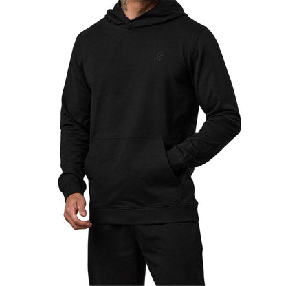 Black - Lifestyle - Gym King Mens Victory Loopback Hoodie