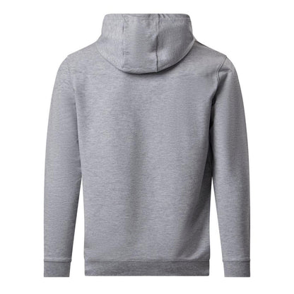 Grey Melange - Back - Gym King Mens Victory Loopback Hoodie