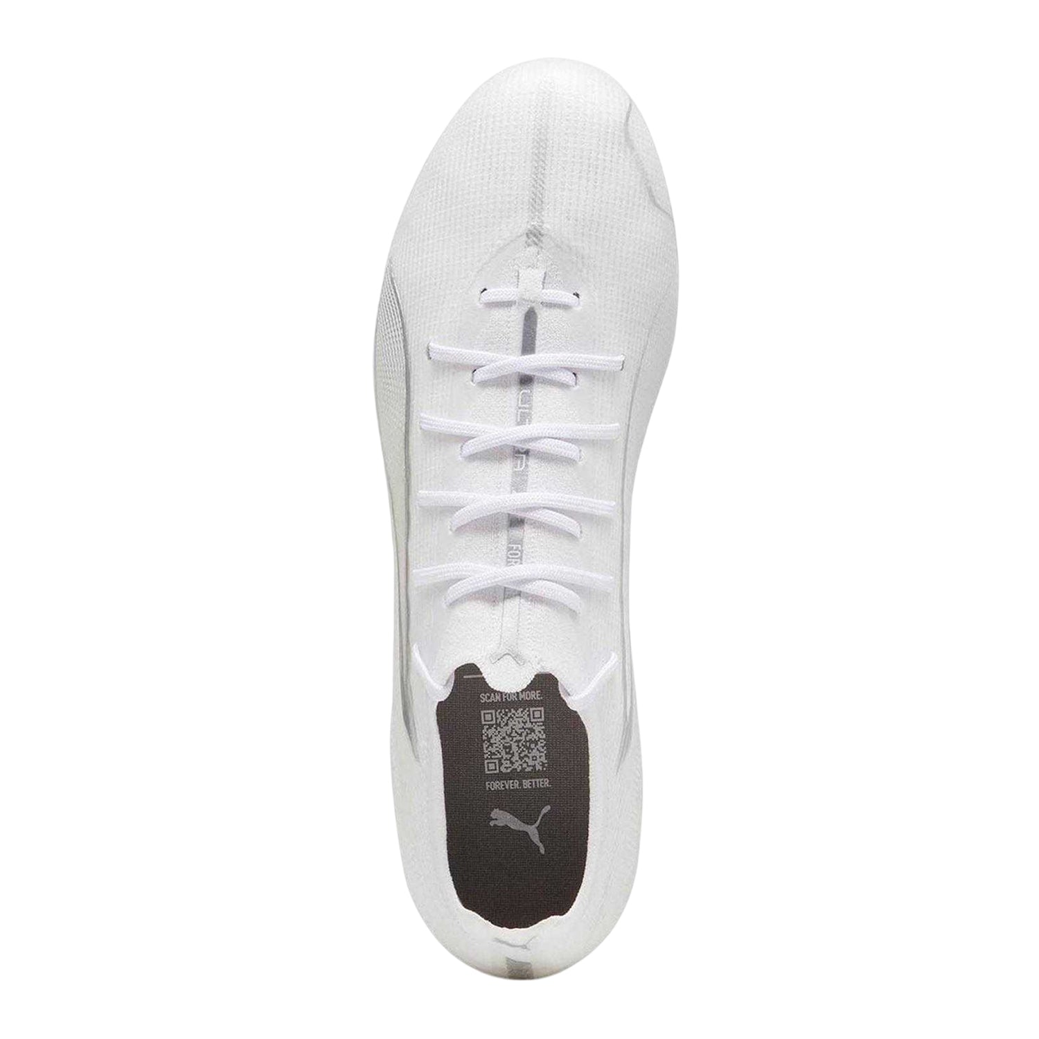 White - Side - Puma Mens Ultra 5 Ultimate Firm Ground Football Boots
