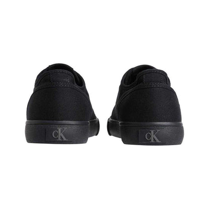 Triple Black - Back - Calvin Klein Mens Classic Canvas Trainers