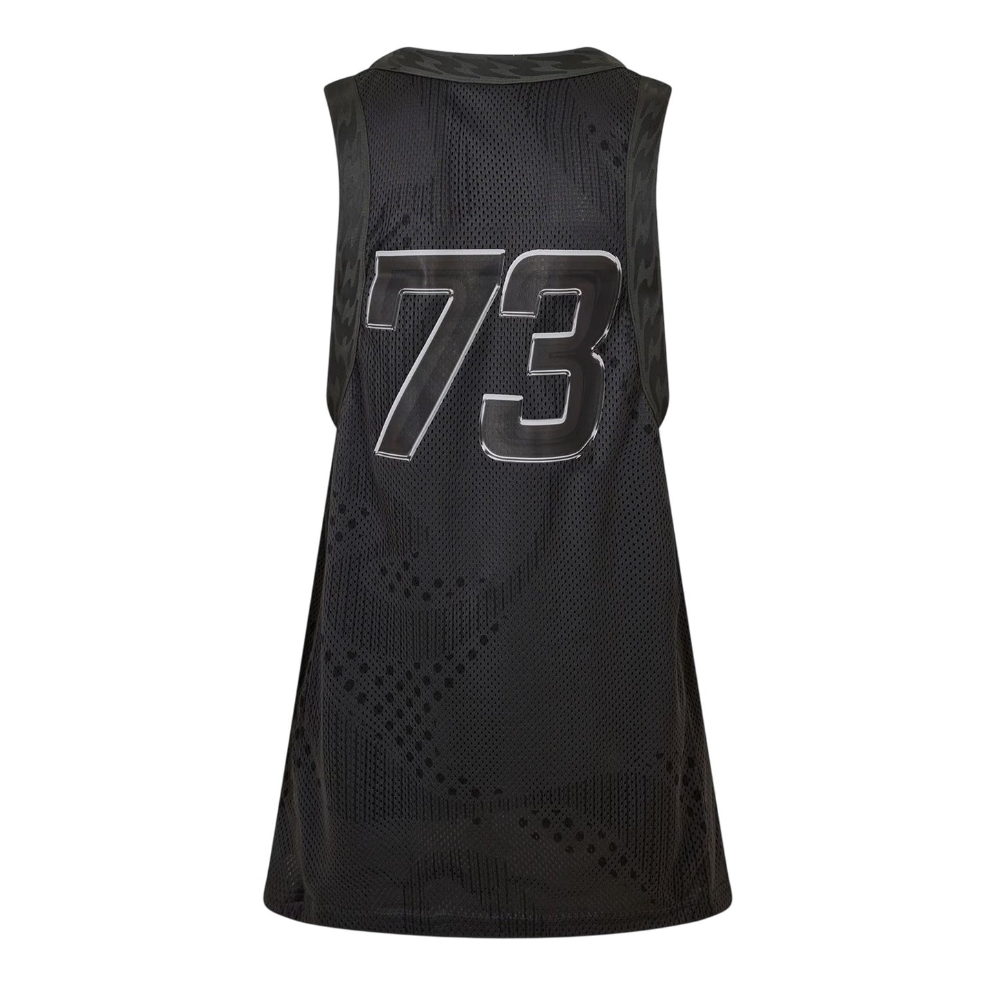 Puma Black - Front - Puma Womens-Ladies Mesh Performance Basketball Jersey
