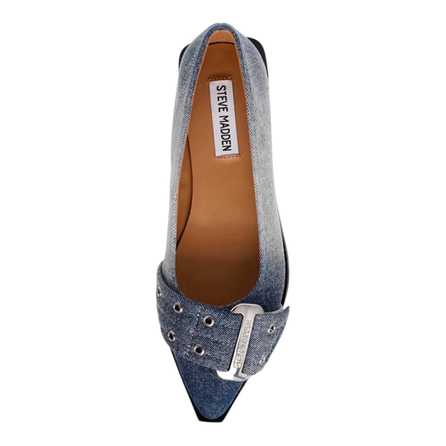 Blue Denim - Lifestyle - Steve Madden Womens-Ladies Grail Denim Pumps