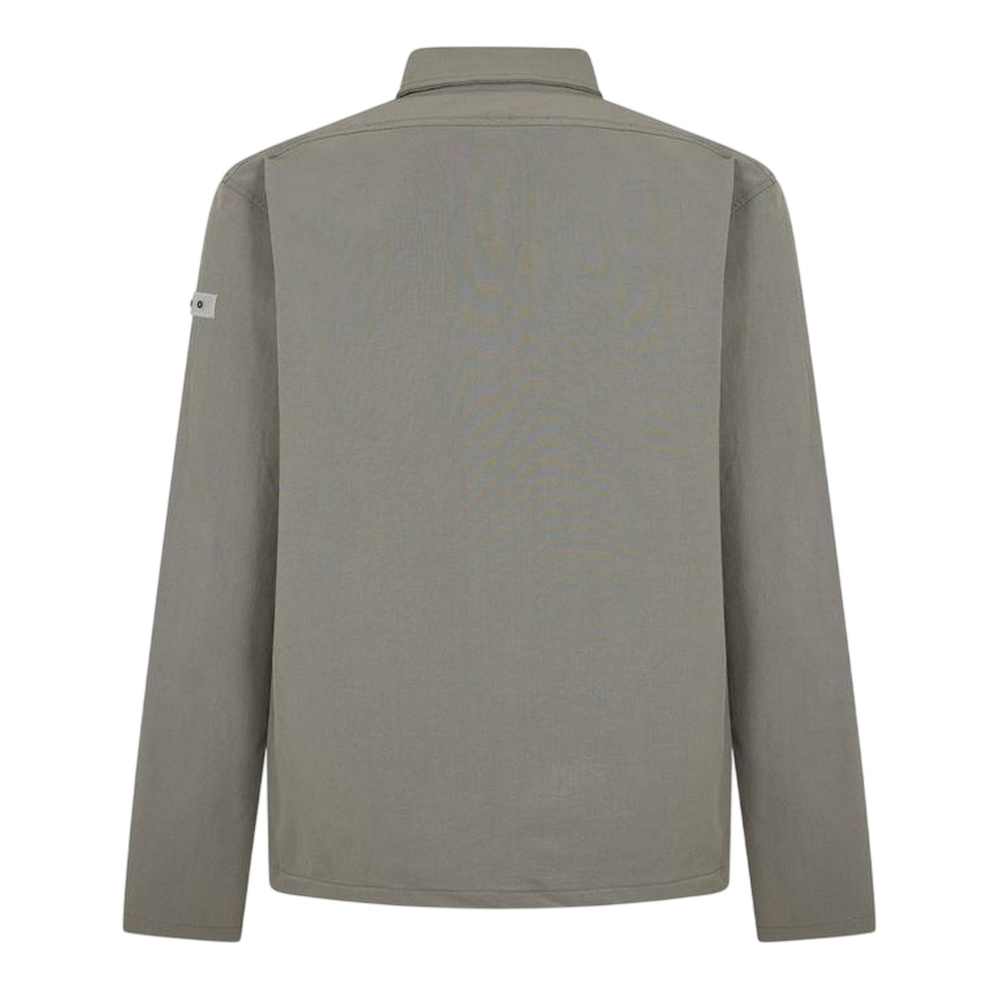 Light Grey - Back - Capo Mens Double Pocket Utility Jacket