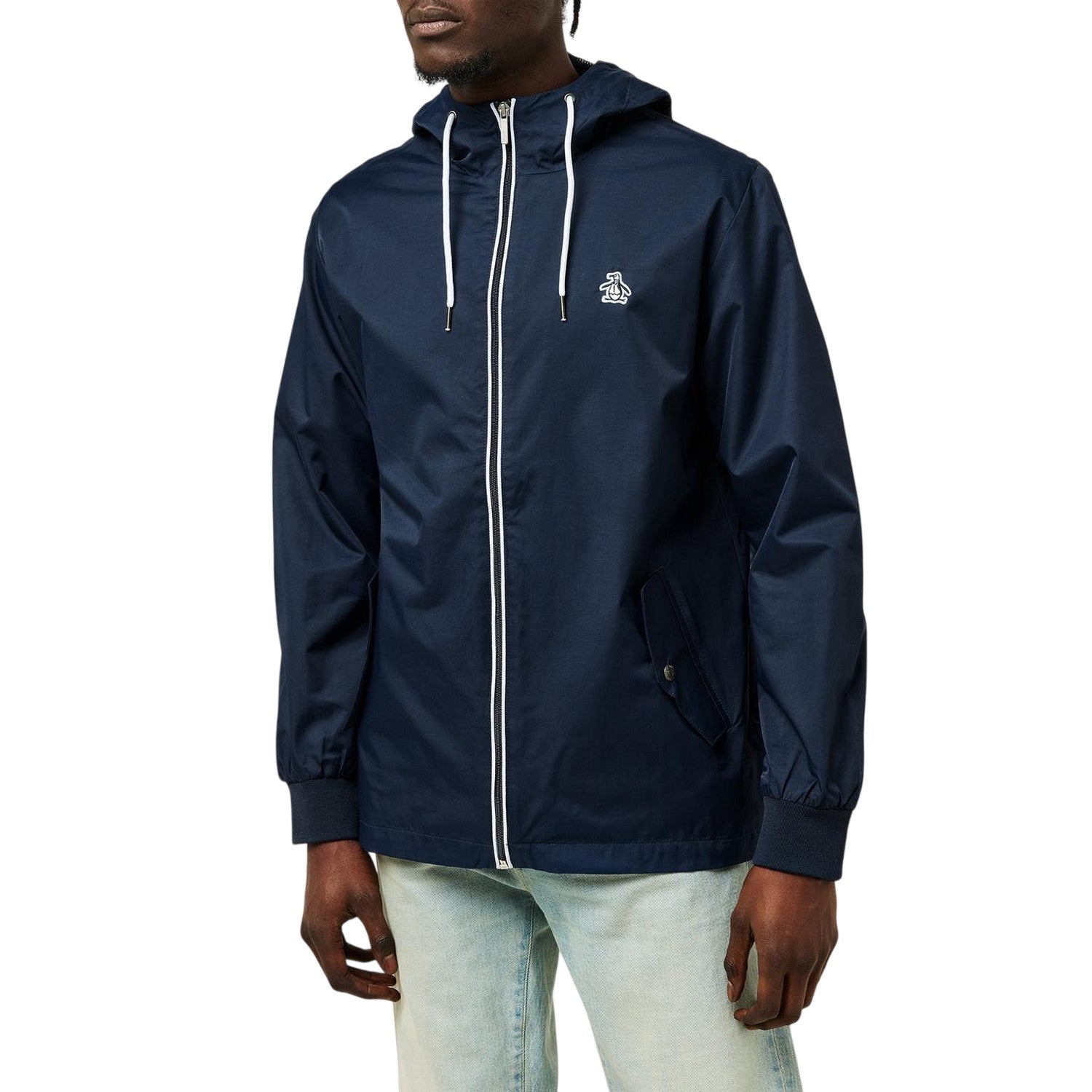 Yale Blue - Side - Original Penguin Mens Ratner Hoodie