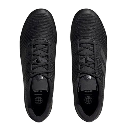 Core Black - Side - Adidas Childrens-Kids The Shoe 2.0 Road 3 Stripes Cycling Flat Cycling Shorts