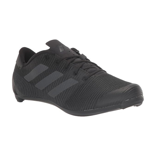 Core Black - Front - Adidas Childrens-Kids The Shoe 2.0 Road 3 Stripes Cycling Flat Cycling Shorts