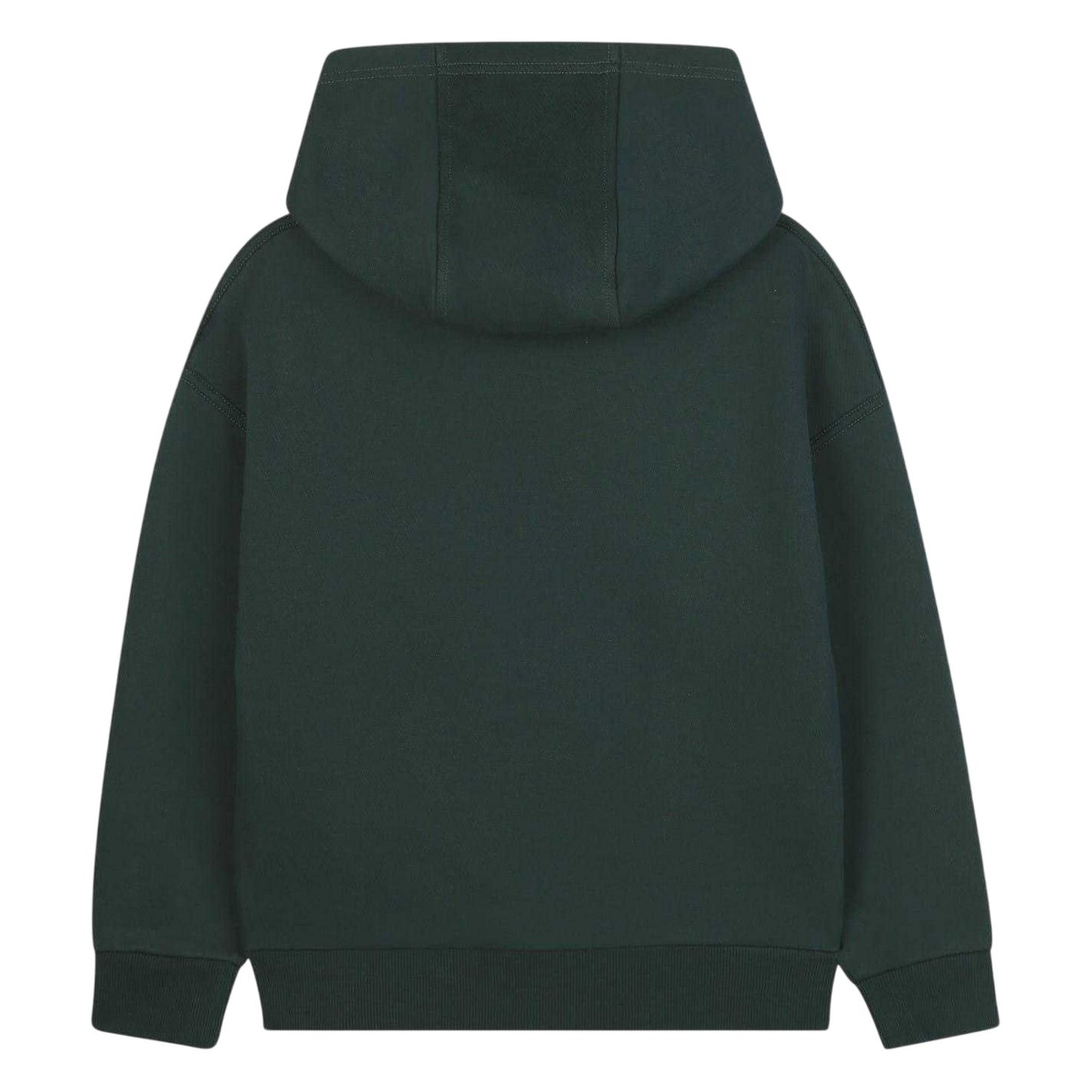 Dark Green - Back - Timberland Childrens-Kids Large Logo Hoodie