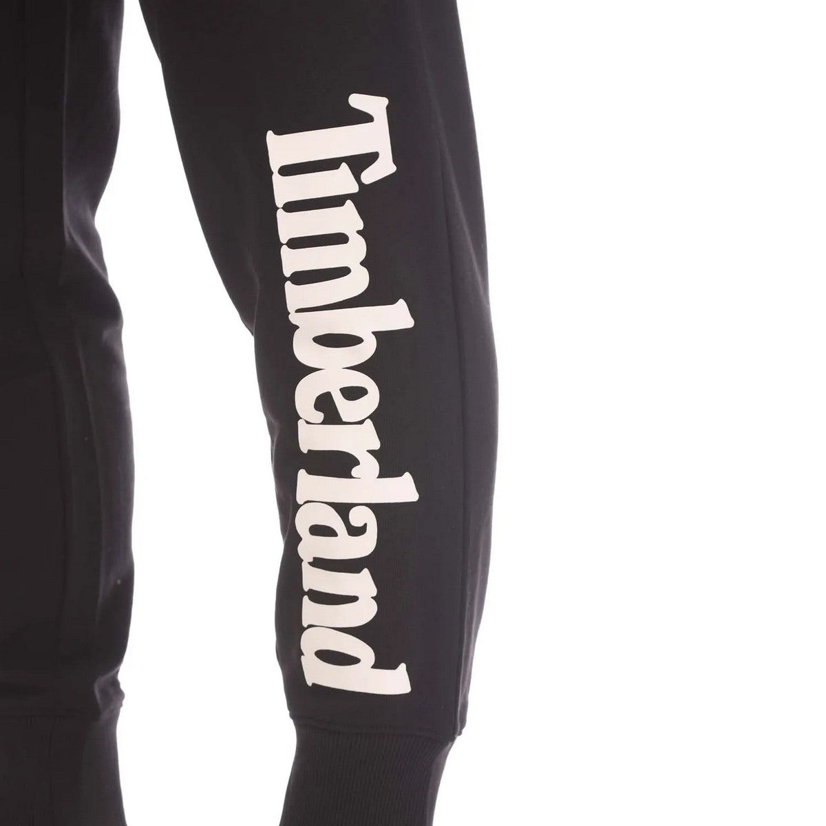 Black - Side - Timberland Mens Northwood Logo Jogging Bottoms