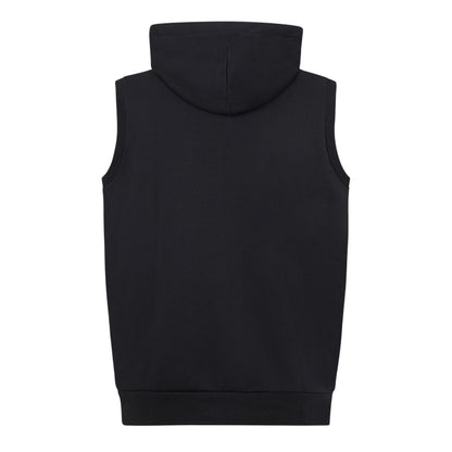 Black - Back - Puma Mens Logo Sleeveless Jacket