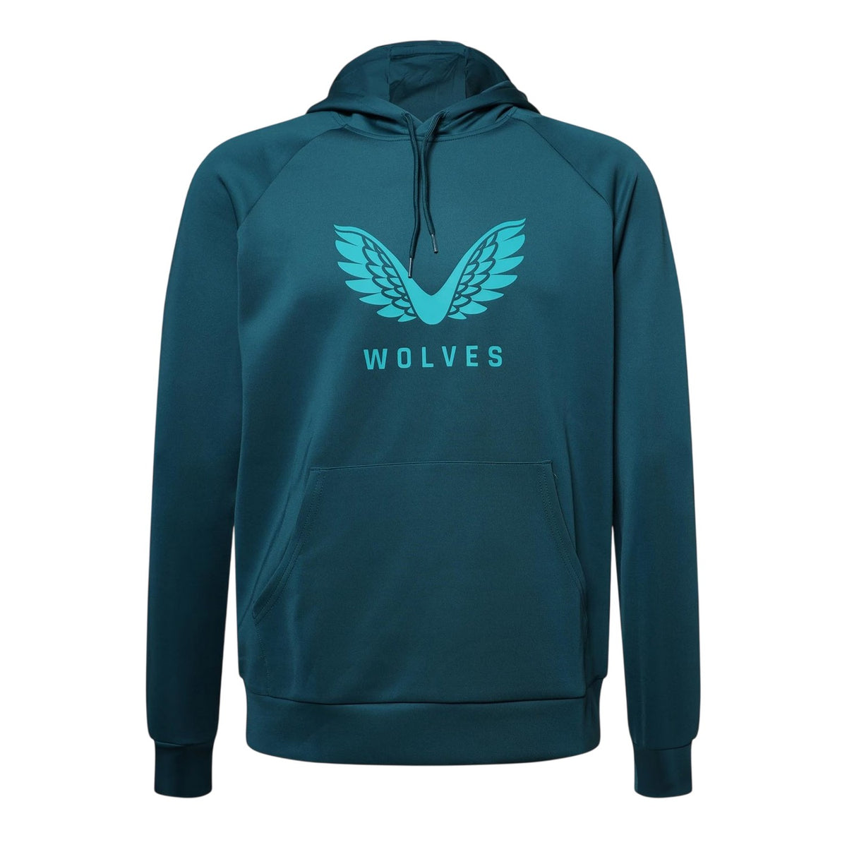 Bay Green - Front - Castore Mens Wolves Hoodie