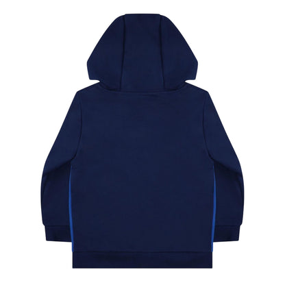 Navy - Back - Castore Childrens-Kids Rangers FC Hoodie