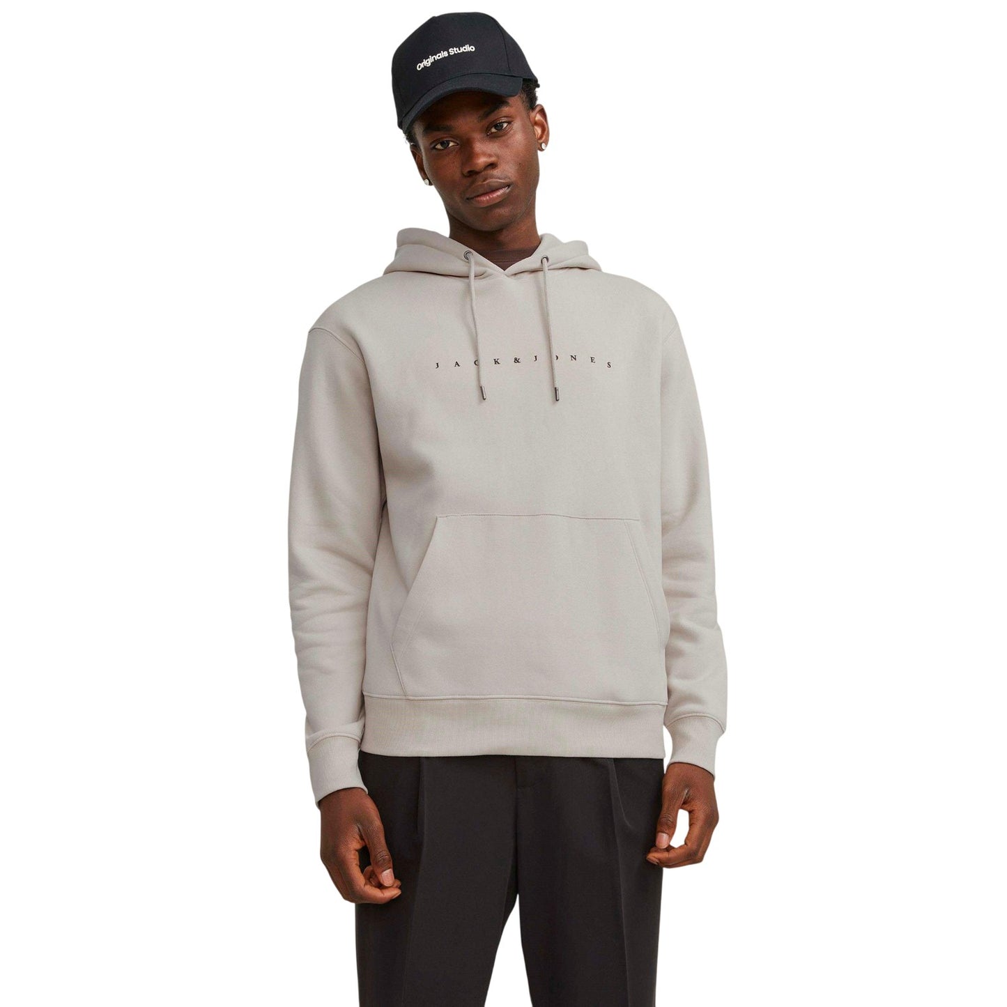 Moonbeam - Side - Jack And Jones Mens Logo Hoodie