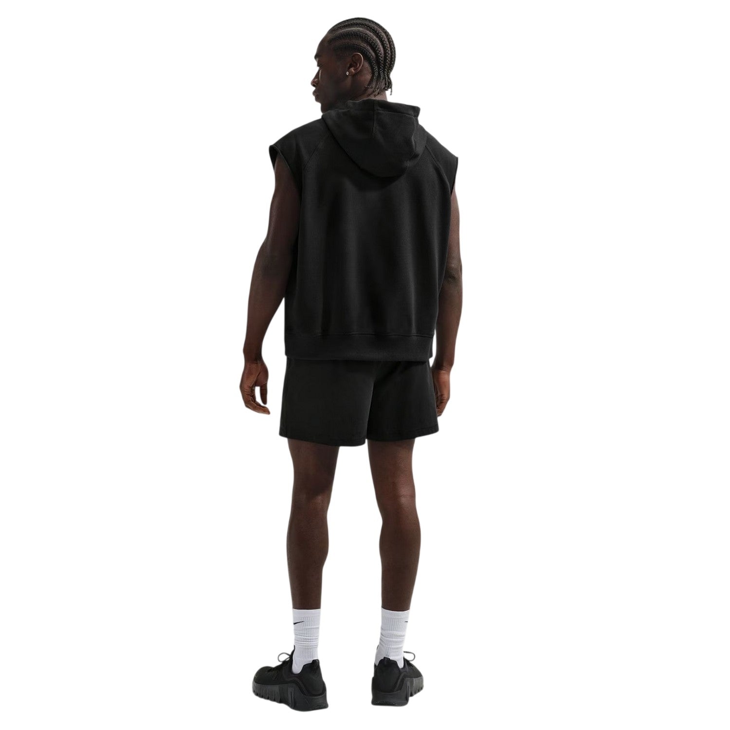 Black - Back - Nike Mens Dri-FIT Hoodie