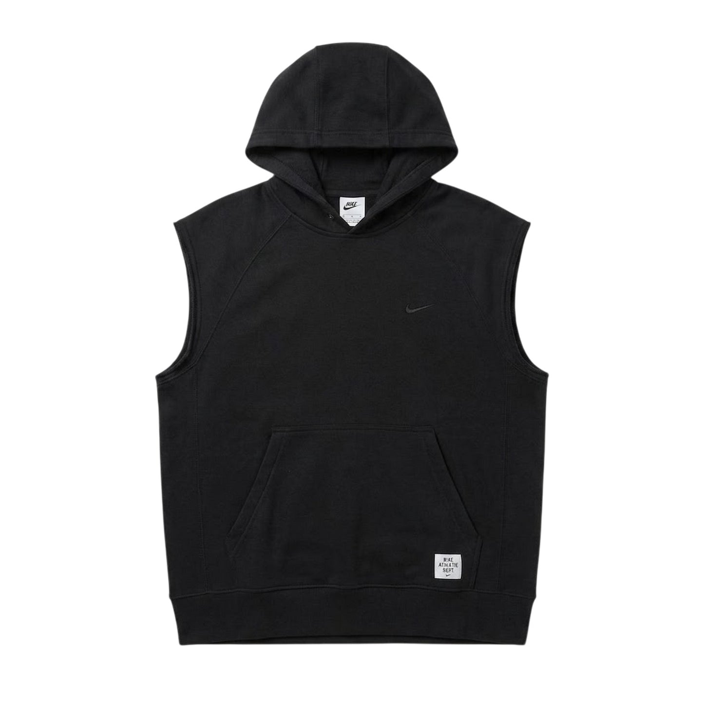 Black - Front - Nike Mens Dri-FIT Hoodie