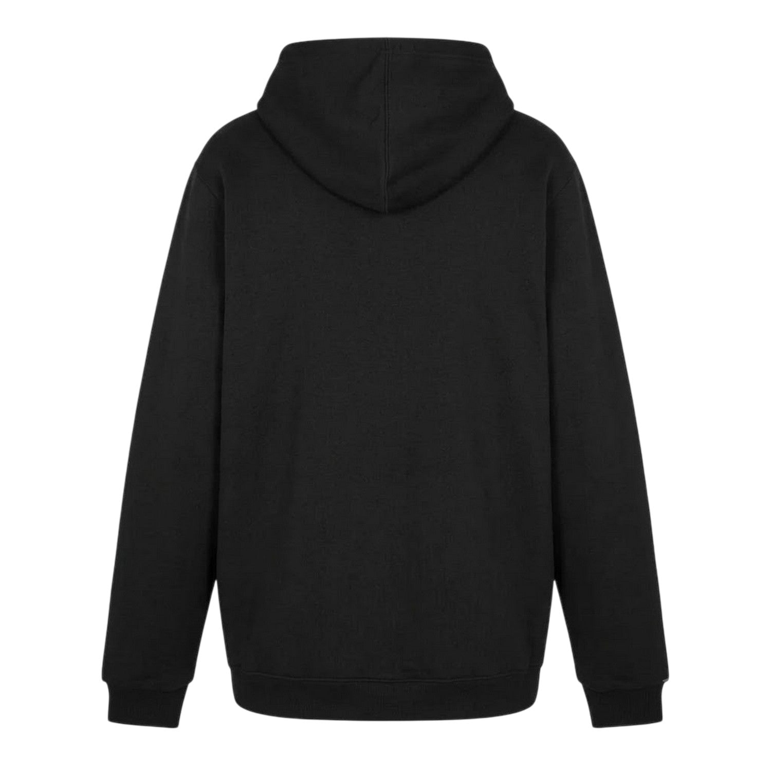Black-White - Back - Reebok Mens Identity Relaxed Fit Hoodie