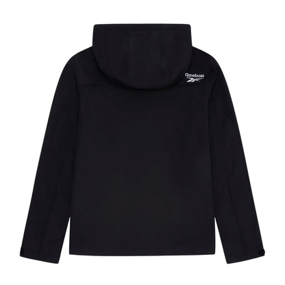 Black - Back - Reebok Mens Logo Windbreaker