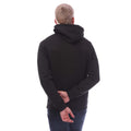 Black - Back - Duck and Cover Mens Macksony Graphic Hoodie