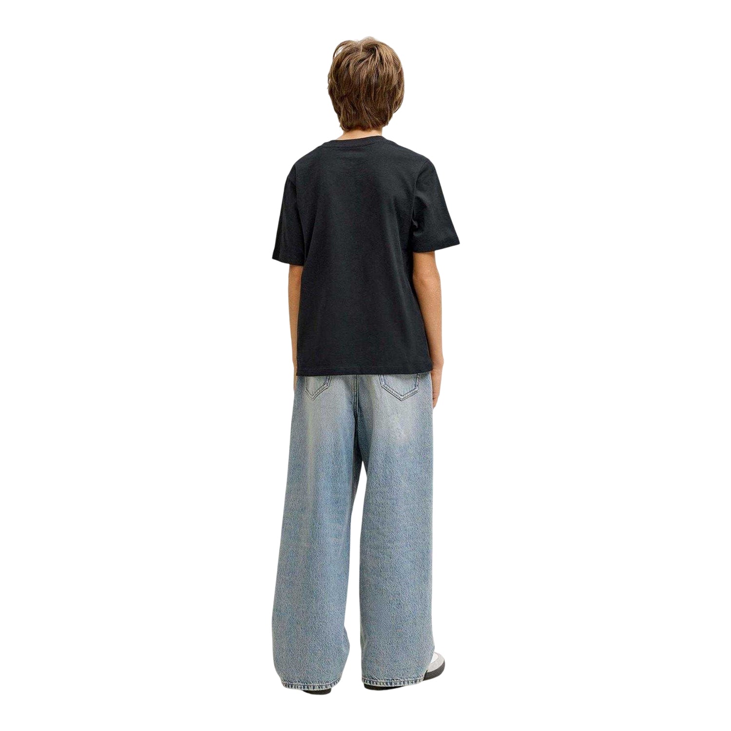 Black - Back - Jack And Jones Childrens-Kids Archive Graphic Short-Sleeved T-Shirt