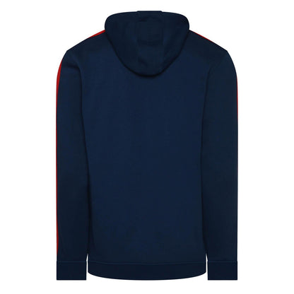 Navy Peony - Back - Castore Mens England Cricket Full Zip Hoodie