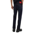 Dark Blue - Back - Boss Mens Tapered Jeans