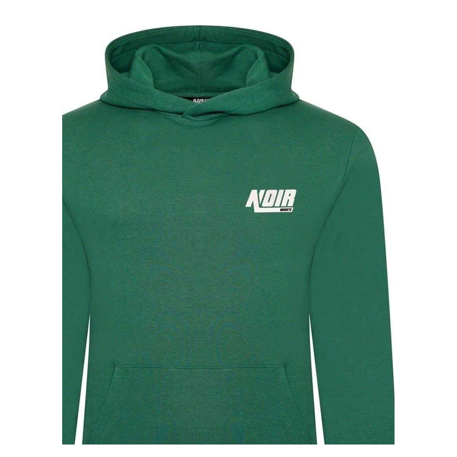 Forest - Side - Societe Noir Mens Logo Hoodie