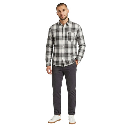 Off White - Lifestyle - Jack Wills Mens Plaid Long-Sleeved Shirt
