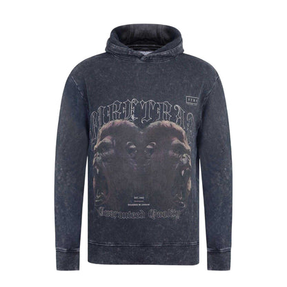 Acid Black - Front - Firetrap Mens Gorilla Hoodie