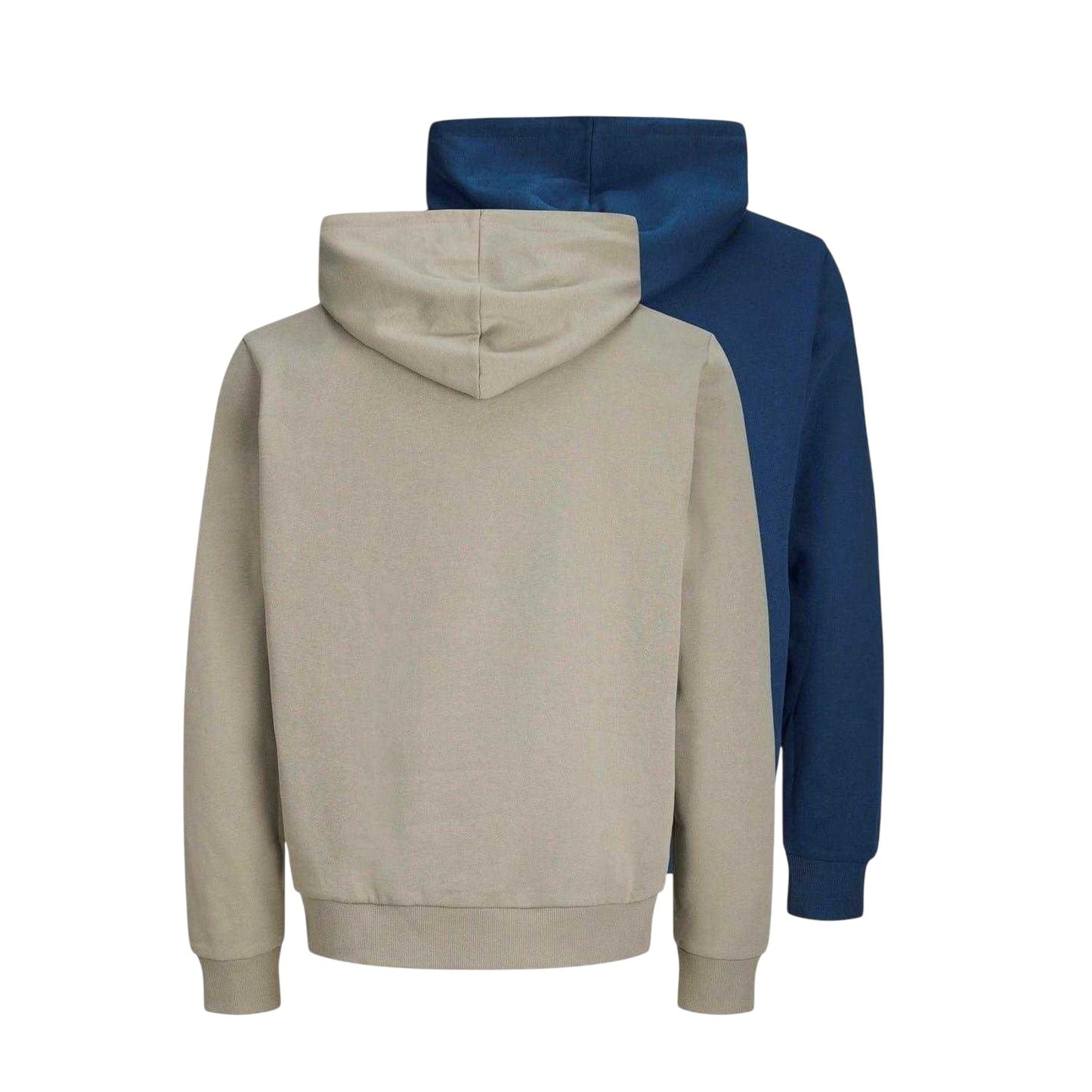 Titan-Vetiver - Back - Jack And Jones Mens Arch Hoodie (Pack of 2)