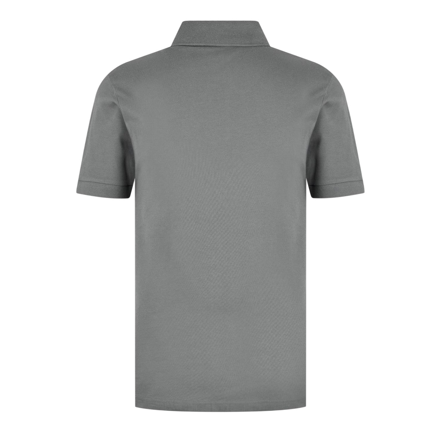 Charcoal - Back - Boss Mens Passenger Box Logo Polo Shirt