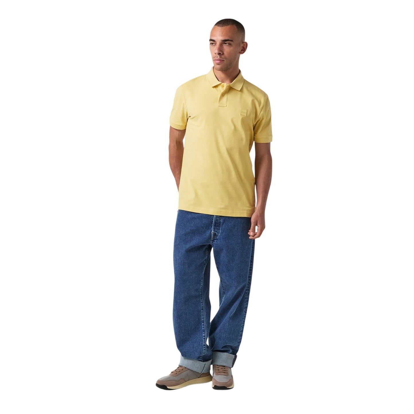 Light - Lifestyle - Boss Mens Passenger Box Logo Polo Shirt