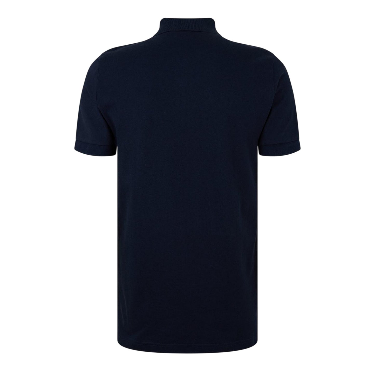 Navy - Back - Boss Mens Passenger Box Logo Polo Shirt