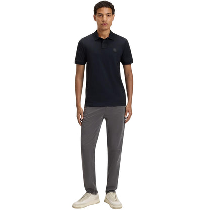Navy - Lifestyle - Boss Mens Passenger Box Logo Polo Shirt