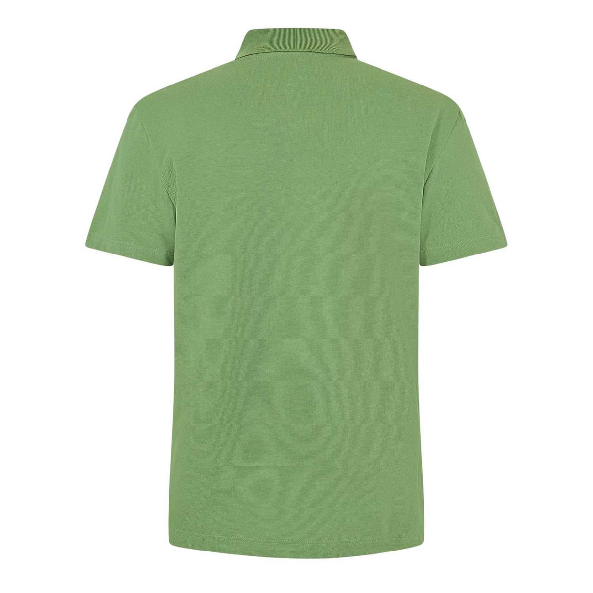 Green - Back - Lacoste Mens Chest Logo Regular Polo Shirt