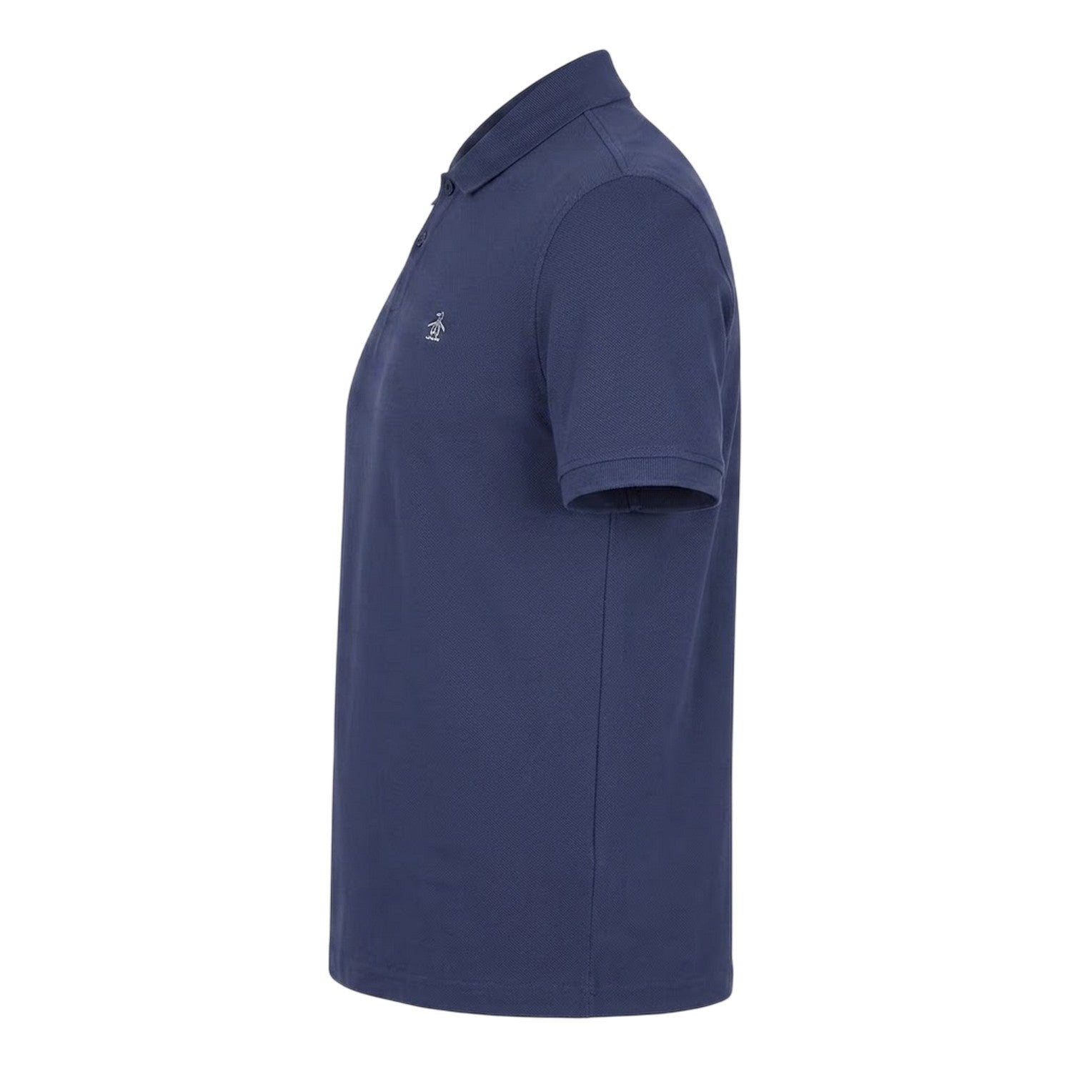 Indigo - Side - Original Penguin Mens Embroidered Logo Polo Shirt