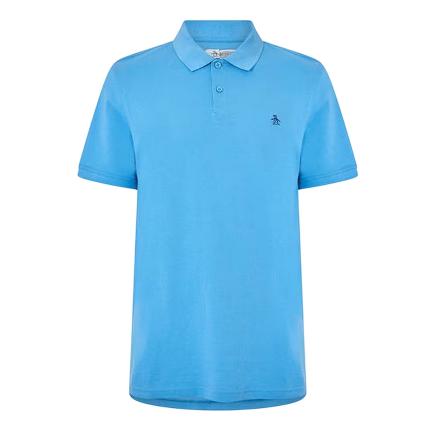 Parisian Blue - Front - Original Penguin Mens Embroidered Logo Polo Shirt