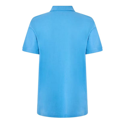 Parisian Blue - Back - Original Penguin Mens Embroidered Logo Polo Shirt