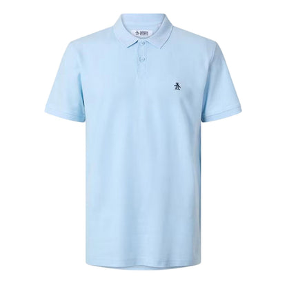 Water - Front - Original Penguin Mens Embroidered Logo Polo Shirt
