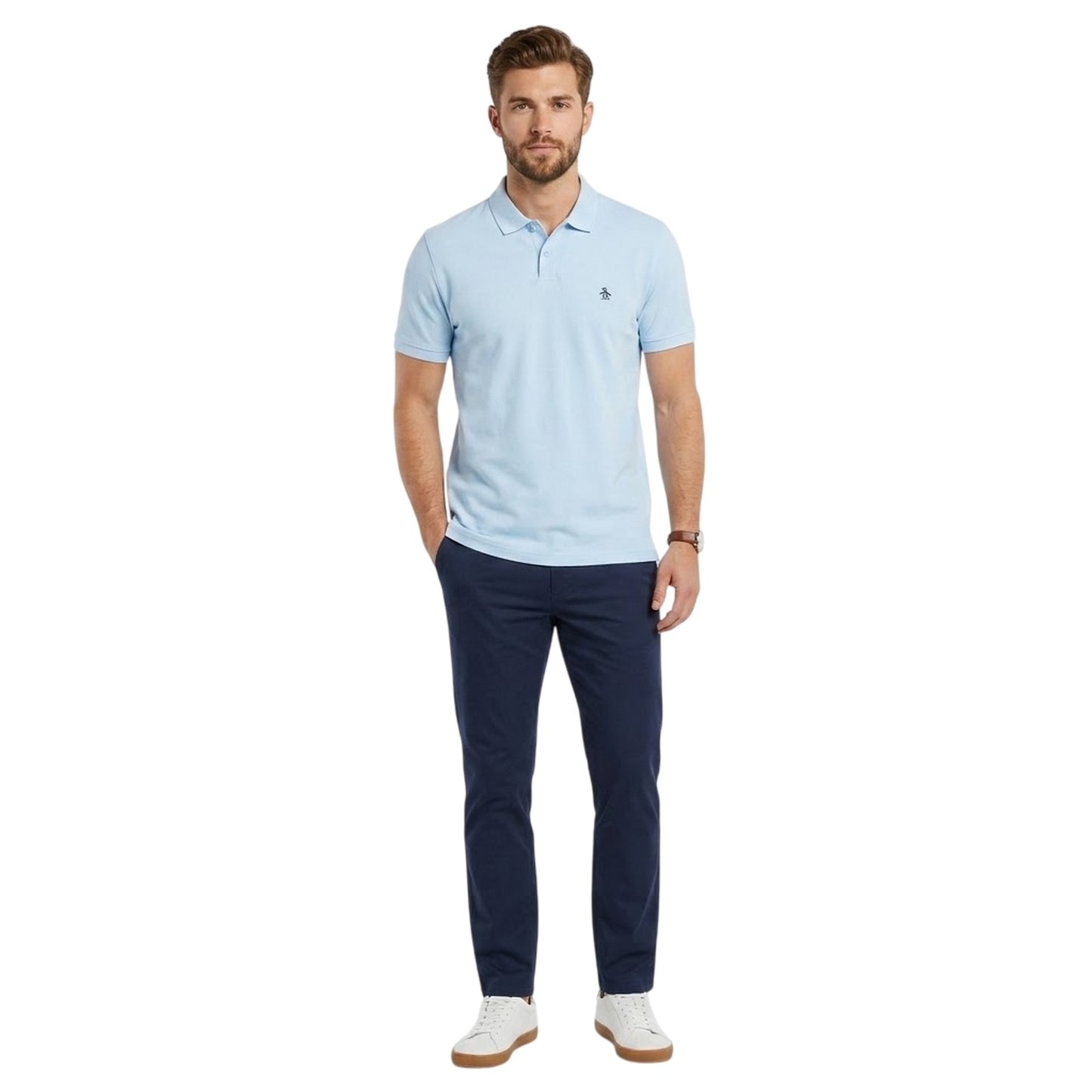 Water - Lifestyle - Original Penguin Mens Embroidered Logo Polo Shirt