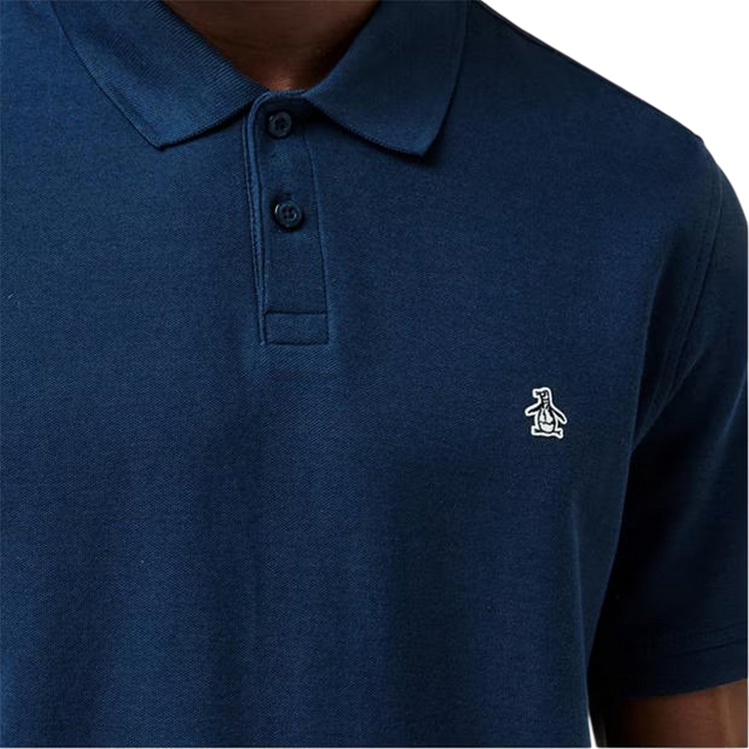 Yale Blue - Side - Original Penguin Mens Embroidered Logo Polo Shirt