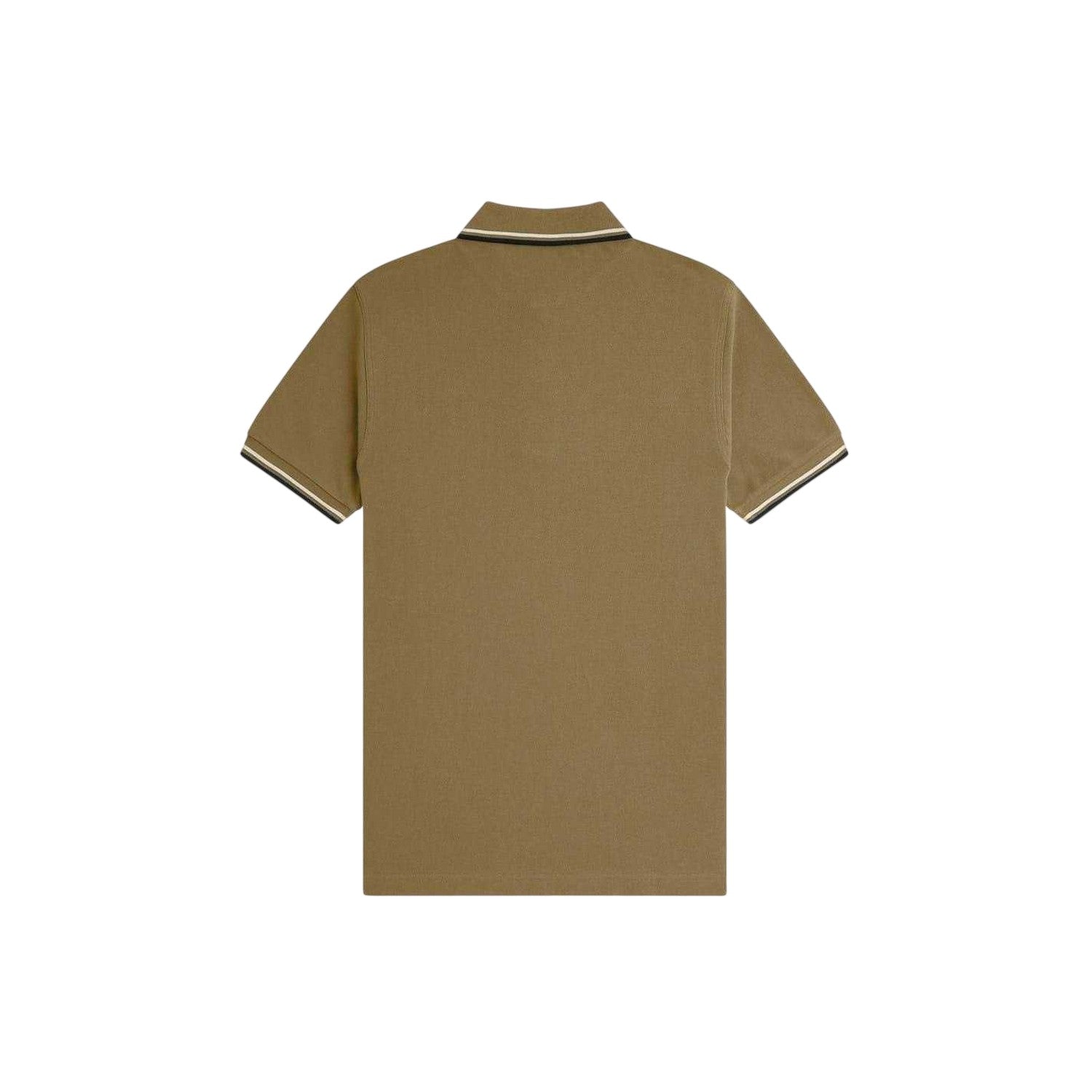 Shaded Blue - Back - Fred Perry Mens Twin Tip Polo Shirt