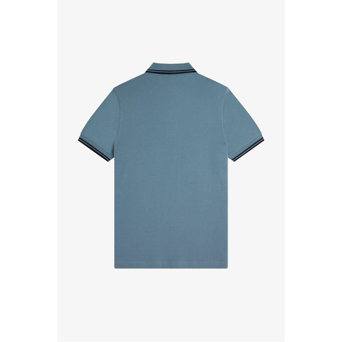 Blueberry - Back - Fred Perry Mens Twin Tip Polo Shirt