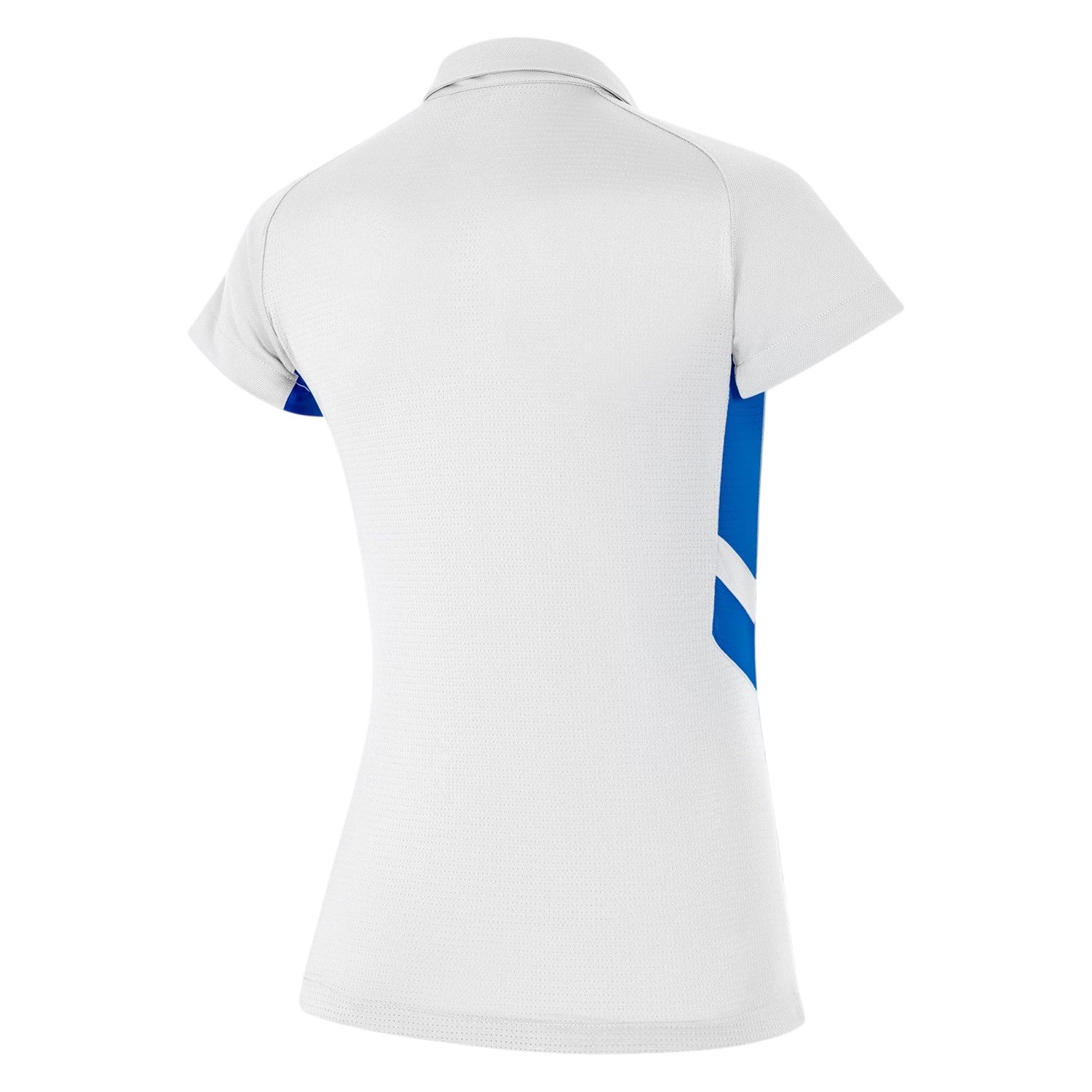 White - Back - Nike Womens-Ladies Contrast Panel Raglan Polo Shirt