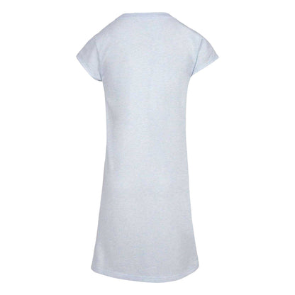 Grey - Back - Nike Girls Swoosh Short-Sleeved T-Shirt Dress