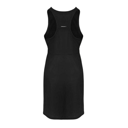 Black - Back - Slazenger Womens-Ladies Logo Tennis Dress