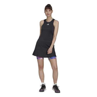 Black Print - Lifestyle - Adidas Womens-Ladies US Printed Dress Set