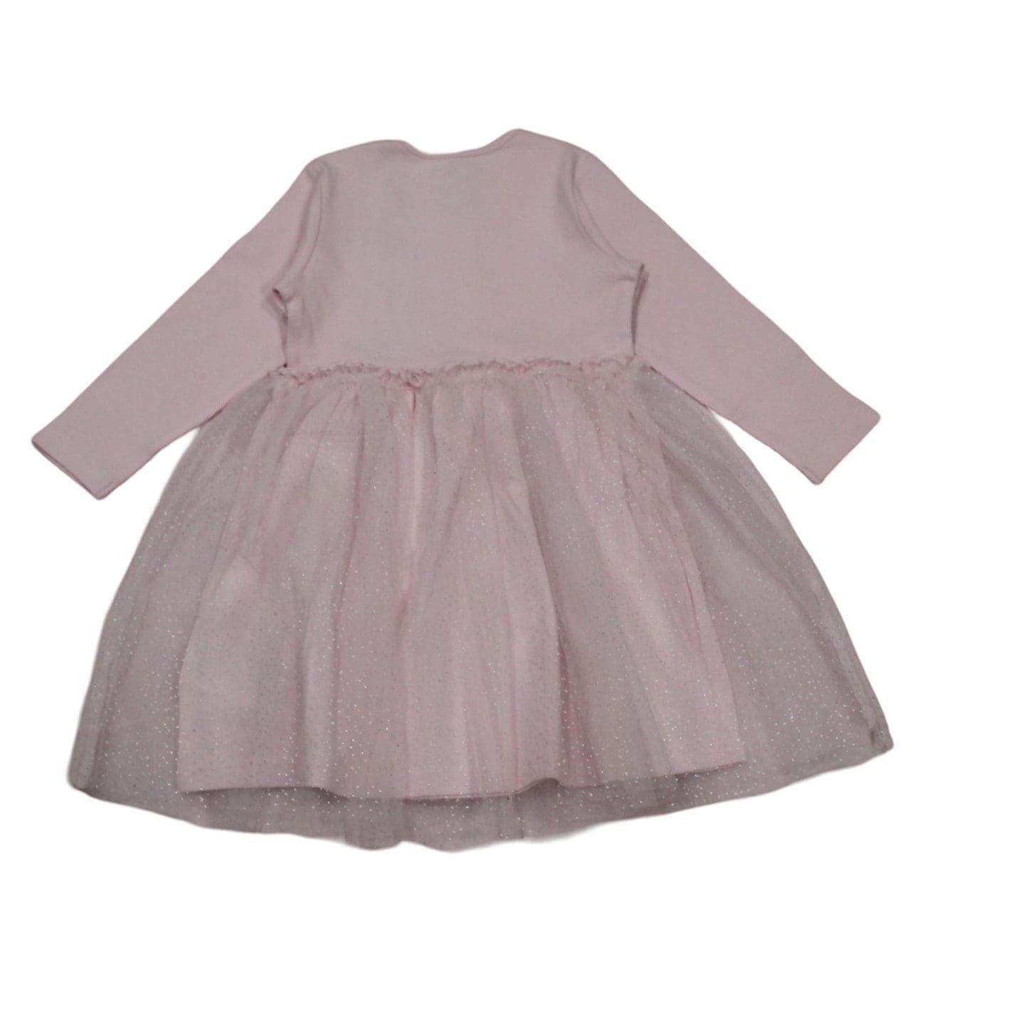 Pink - Back - Hello World Girls Glitter Tutu Dress