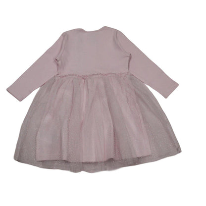 Pink - Back - Hello World Girls Glitter Tutu Dress