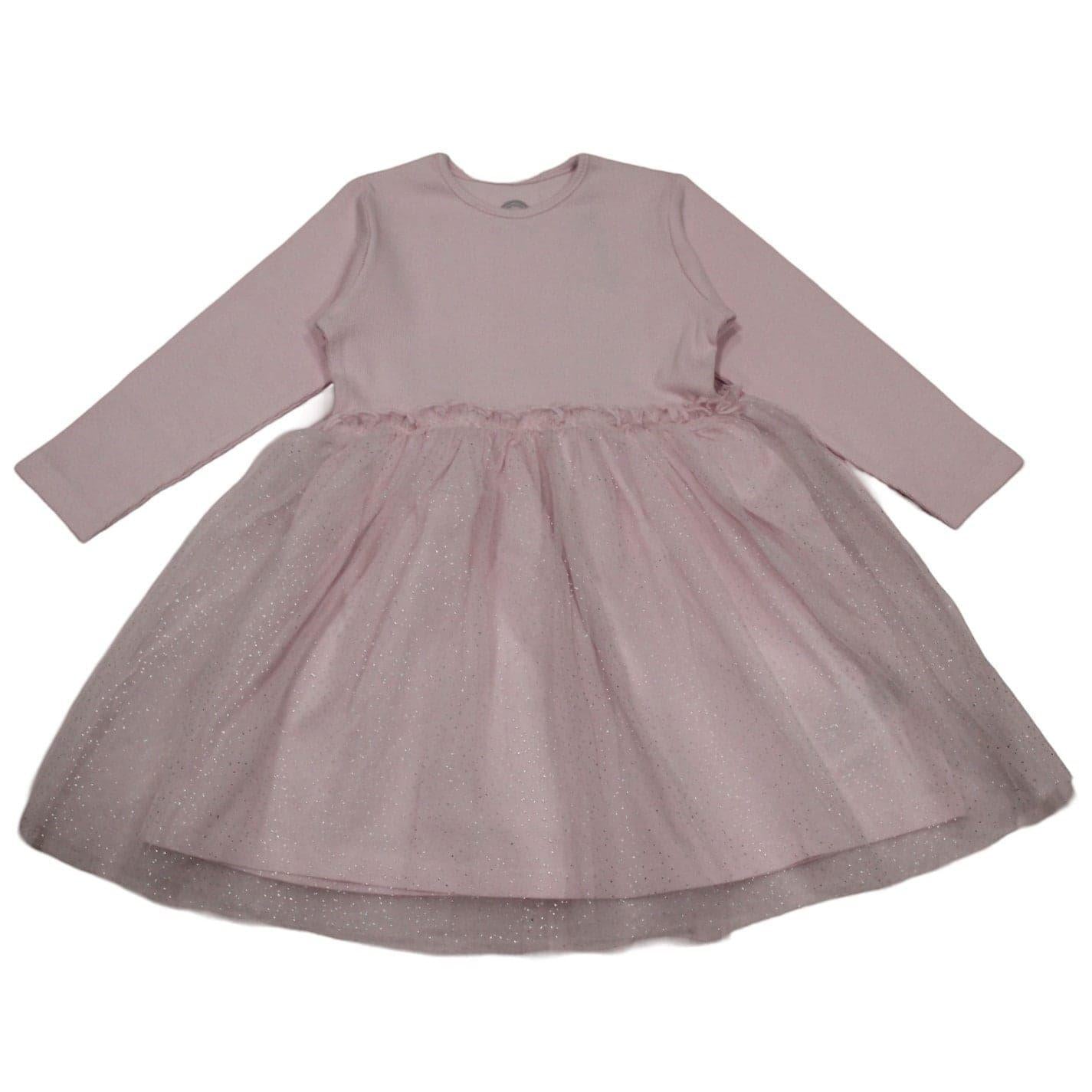 Pink - Front - Hello World Girls Glitter Tutu Dress