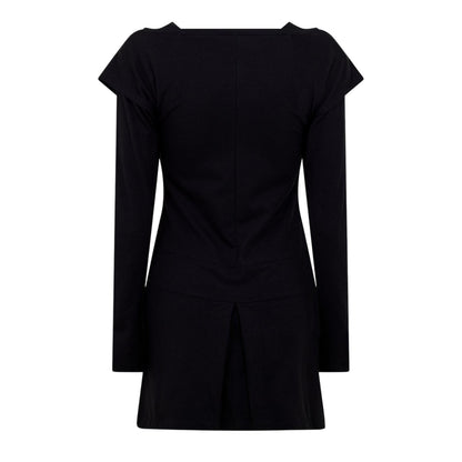Black - Back - Puma Womens-Ladies FL Smock Dress